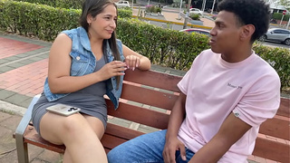 older woman invites me to her house