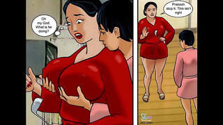 VVelamma Ep two: Prakash Mounts His Friend’s Mom | Desi MILF Affair