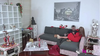 Colombian mom Vanessa deflowers an 18-year-mature hubby. Little Nico's first time in porn with FAKings