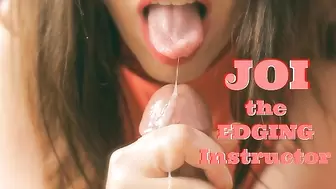 The Edging Instructor - POV MILF Edging JOI