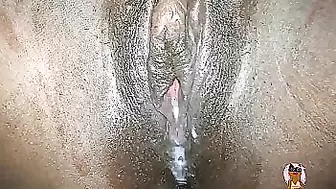 Big White Cock Creampies My Black Pussy and Keeps Fucking || TabbyKtty