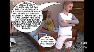 Big Ass Busty Mom Fucks Stepson And Gets Creampied (3D Comic)