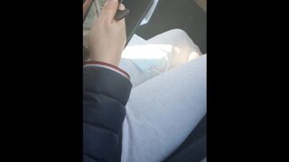 Step Mom Caught on Secretly Watching Webcam Fucking Step Son in the Car