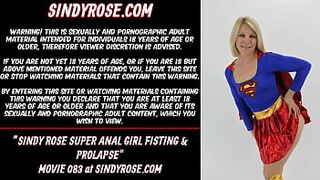 Sindy Rose Super Anal Skank fisting & prolapse