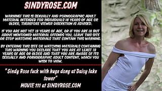 Sindy Rose fuck with humongous prick at Daisy lake tower & anal prolapse