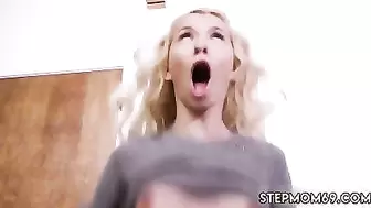 Milf fucks stranger in public and mom rewards for good grades Halloween Special With A