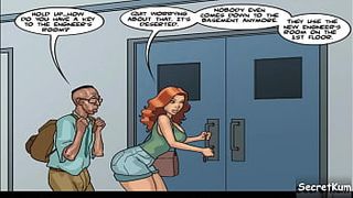 Detention season #3 Ep. #1 - Janitor Caught Teenage lady Swallowing Prick College Students Deepthroat.