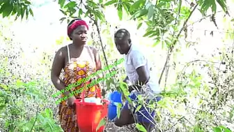Something new in the middle of noon under the scorching sun. Fine and nasty public fuck at the river between a bodybuilder and a neighbor during laundry in Cameroon, Africa. to see exclusively on xvideos red.