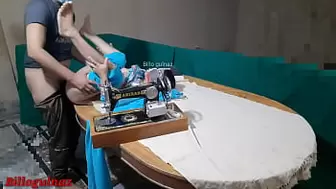 Desi housewife banged by tailor very sexy and clear hindi audio.desi indian bhabhi went to get clothes stitched then tailor nailed her