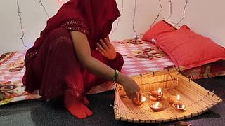 Dipawali special day fucking with bf bhabhi Indian village gorgeous really sweet Sex