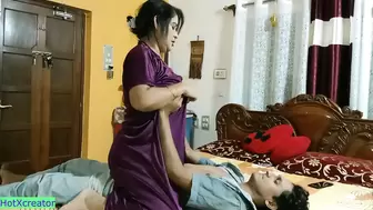 Indian sweet Aunty XXX hard core sex! Desi family sex