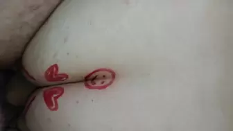 Extreme twat and anal tattoos nailed hard with massive cream pie and sperm in mouth