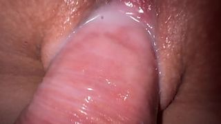 Extreme close up creamy fuck with friend's GF