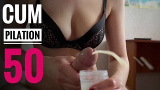 50 GIANT CUMSHOTS MIX OF. RUINED AND OTHER ORGASMS