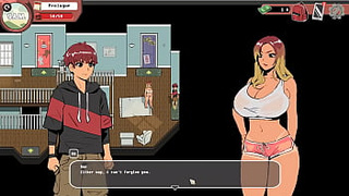 Spooky Milk Life [ Taboo asian cartoon game PornPlay] Ep.one her step mom is wearing see through lingerie not covering her enormous tits
