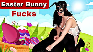 Femdom Pegging Easter Bunny FLR A2M ATM Strapon Strap on Dominatrix Bondage BDSM Milf Stepmom