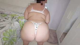 Charming Fuck for Chubby Massive Behind Milf, Gets Cums On on Her giant Behind