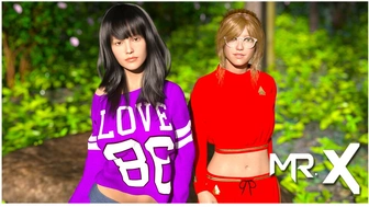 DusklightManor - Girlfriends hug each other tenderly E1 #86