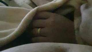 Step mom likes playing with step son cock under blanket