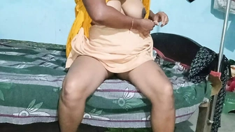 Bhabhi with Huge titties fuck in house, Very hard fucking her,